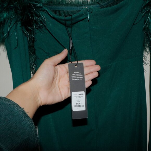 Raina Gloved Midi Dress Set - FASHION NOVA - Picture 2 of 15